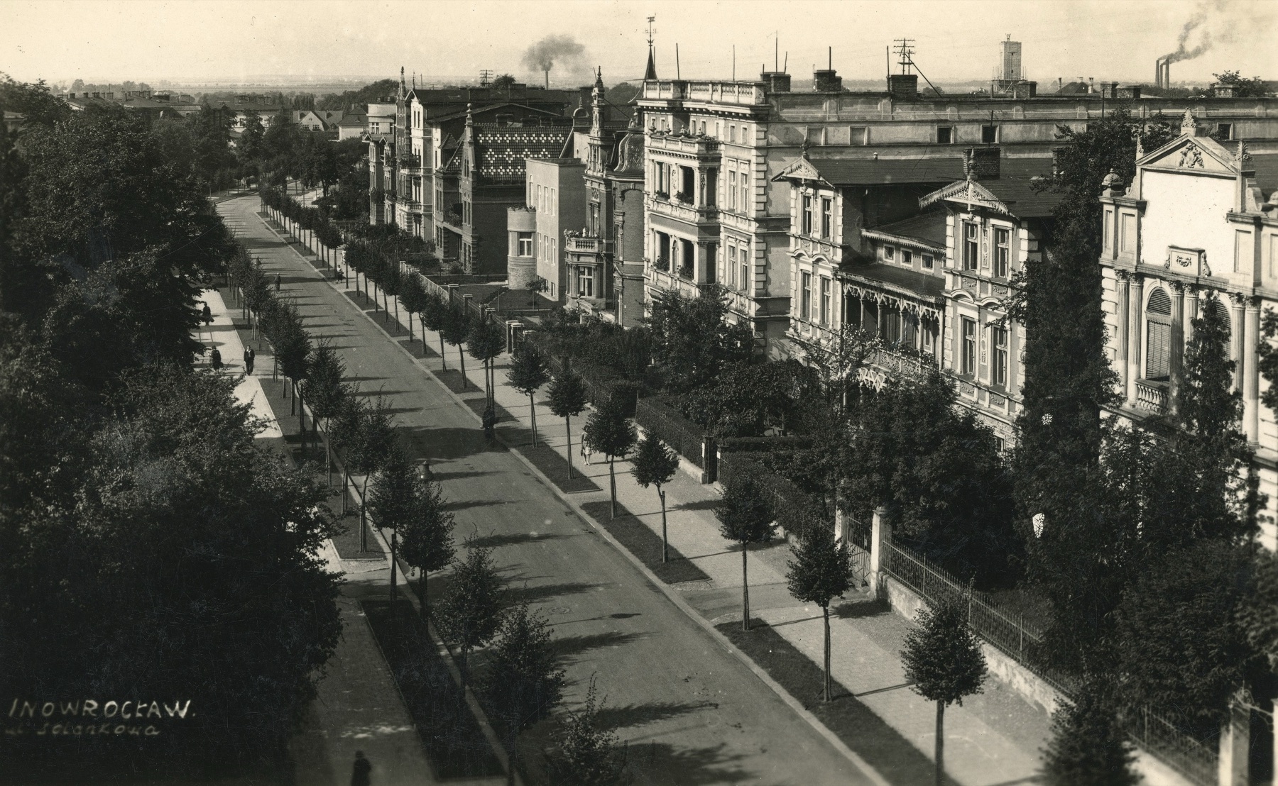 Archiwalne zdjęcie ulicy Solankowa